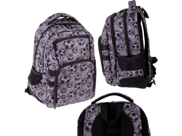 Starpak BACKPACK STK FOOTBALL GRAY PB 1/12