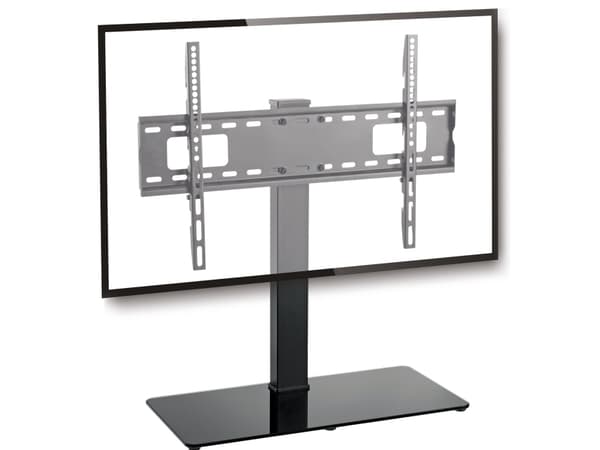 Schwaiger TVS7040 511, 94 cm (37"), 177,8 cm (70"), 200 x 200 mm, 600 x 400 mm, Glas, Plast, Stål, Svart