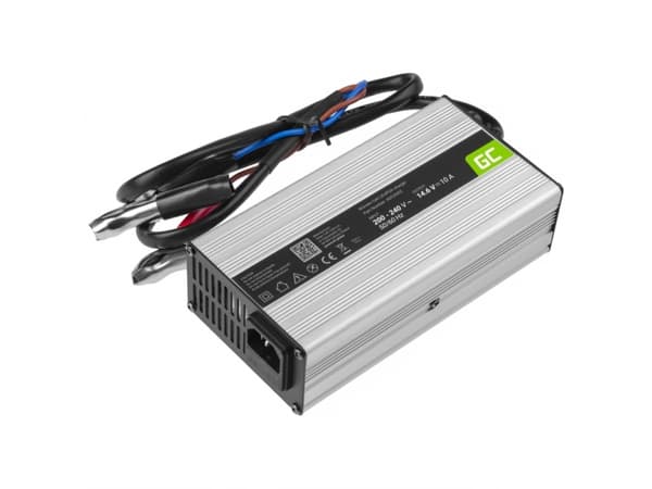 Green Cell - Virtalähdeadapteri - LiFePO4-akuille - 146 Watt - 10 A - musta
