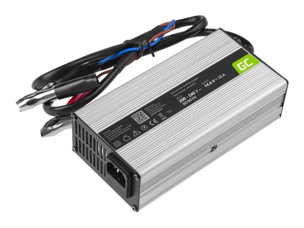 Green Cell - Virtalähdeadapteri - LiFePO4-akuille - 146 Watt - 10 A - musta musta