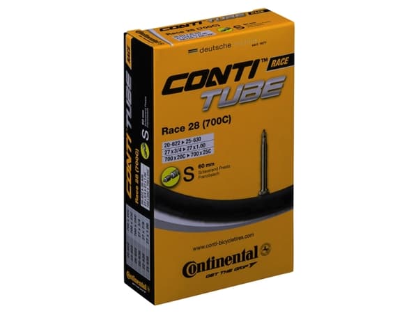 Continental Continental Race 28 20/25-622/630 inner tube 27 "- 28" x 0.75 "- 1.0" 60 mm universal presta valve