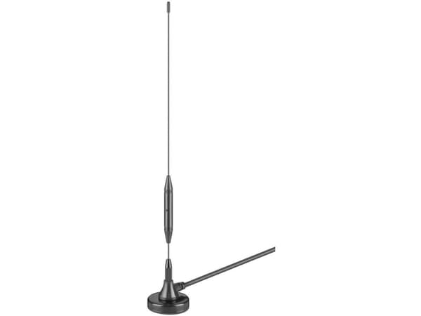 Goobay 67086, Sort, Mono, 3 dBi, DVB-T, DVB-T2, 1,5 m, IEC