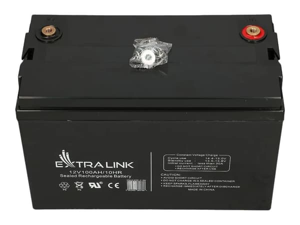Extralink - UPS batteri - Blysyre - 100 Ah - sort