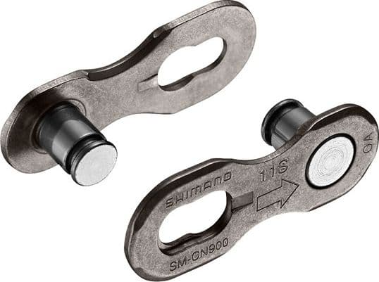 Shimano Quick-Link, Kjedekobling, Bysykkel, Rustfritt stål, Kromfarget