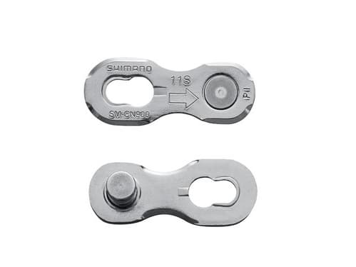 Shimano Quick-Link, Kjedekobling, Bysykkel, Rustfritt stål, Kromfarget