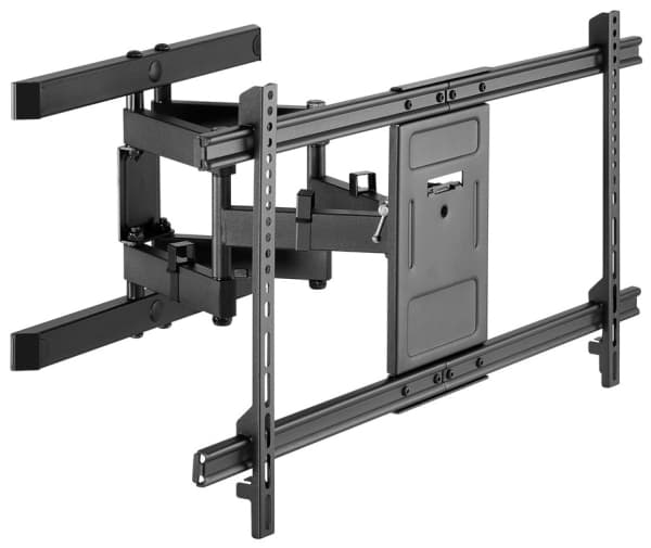 Goobay 49746, 109,2 cm (43"), 2,54 m (100"), 300 x 200 mm, 800 x 400 mm, Stål, Sort