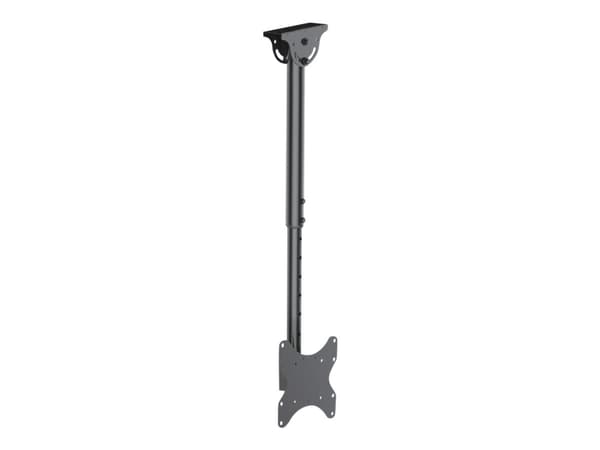 TECHly - Brakett - for LCD-skjerm - stål - svart - skjermstørrelse: 23"-42" - takmonterbar