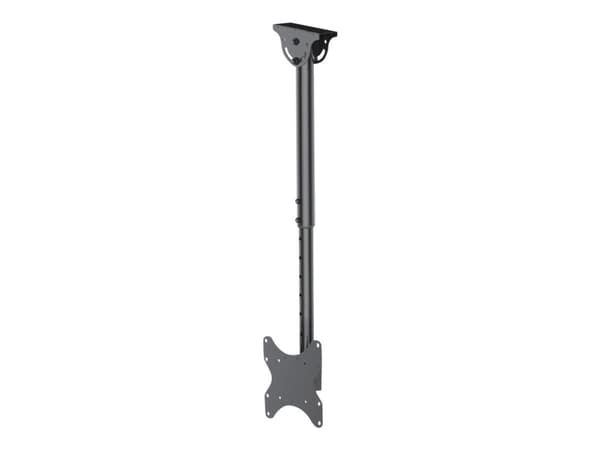 TECHly - Brakett - for LCD-skjerm - stål - svart - skjermstørrelse: 23"-42" - takmonterbar