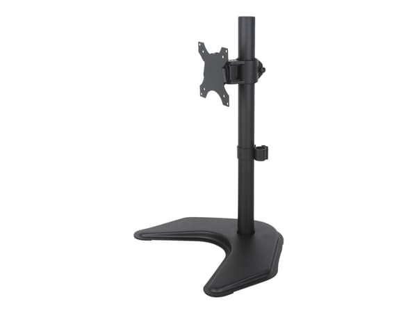 TECHly - Jalusta - LCD-näytölle - musta - näytön koko: 13"-27" - pöytätietokoneelle musta