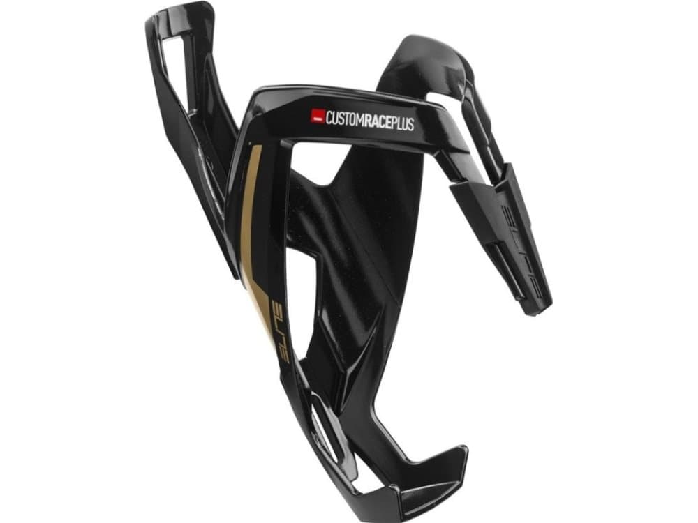 Elite Elite Custom Race + Bottle Cage Black/Gold
