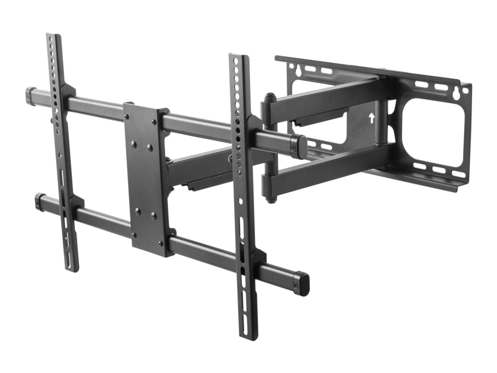 Vision VFM-WA6X4/3 - Monteringssats (väggplatta, väggfäste) - dubbelledad - för platt panel - kallvalsat stål - svart - skärmstorlek: 42"-70"