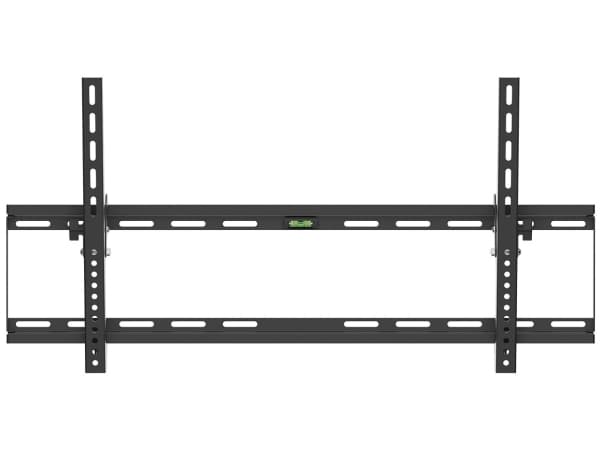 Goobay 49743, 2,54 m (100"), 200 x 200 mm, 800 x 400 mm, 0 - 10°, Stål, Svart