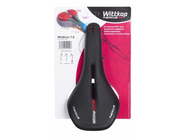 Wittkop Medicus Twin 7.0 sykkelsadel
