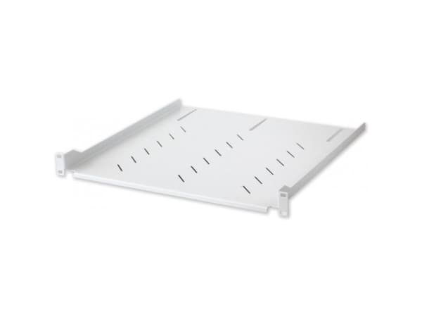 Techly I-CASE TRAY-6, Justerbar hylle, Grå, 80 kg, 1U, IEC 297, ISO 9001, 48,3 cm (19")