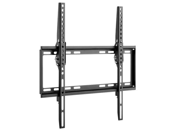 Goobay 49731, 139,7 cm (55"), 200 x 200 mm, 400 x 400 mm, 0 - 8°, Stål, Sort