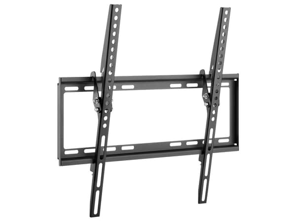 Goobay 49731, 139,7 cm (55"), 200 x 200 mm, 400 x 400 mm, 0 - 8°, Stål, Sort