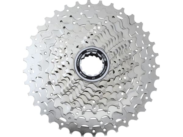 Shimano CS-HG50-10, Kassett, Fjellsykkel, Stål, Sort, Rustfritt stål