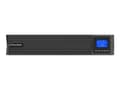 Miniatyrbilde 4 av 5: PowerWalker VFI 1500 ICR IoT - UPS (rackmonterbar/ekstern) - AC 160-300 V - 1500 watt - 1500 VA - 9 Ah - RS-232, USB