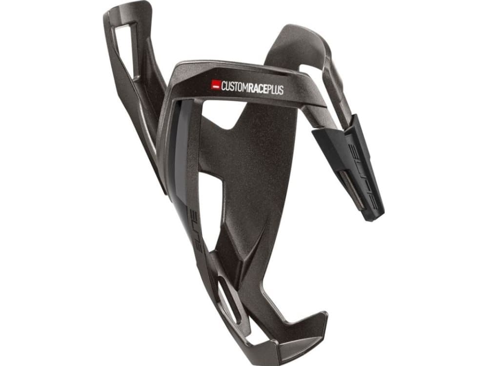 Elite Elite Custom Race + Water Bottle Cage Titanium Metal/Black