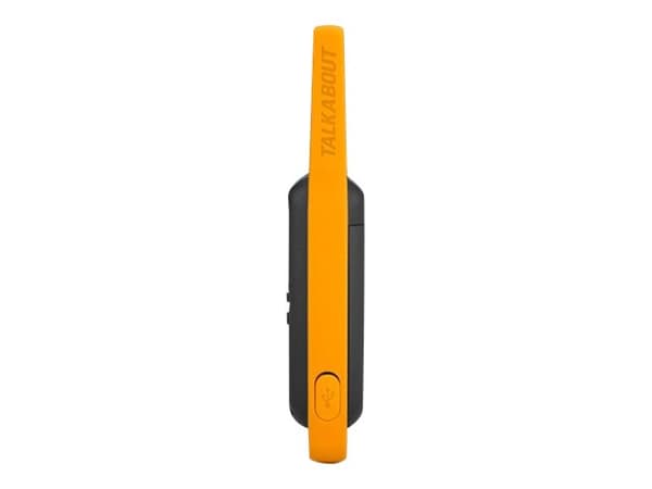 Motorola Talkabout T82 Extreme Quad Pack toveis radio 16 kanaler Sort, Oransje