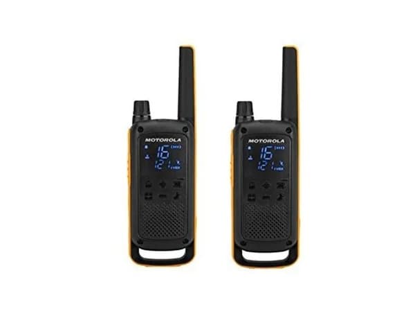 Motorola Talkabout T82 Extreme Quad Pack toveis radio 16 kanaler Sort, Oransje
