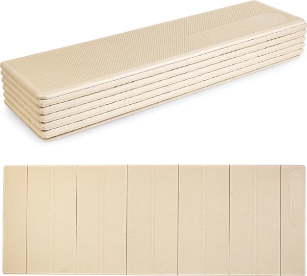 Spokey Lucy treningsmatte 180 cm x 60 cm x 0,6 cm beige