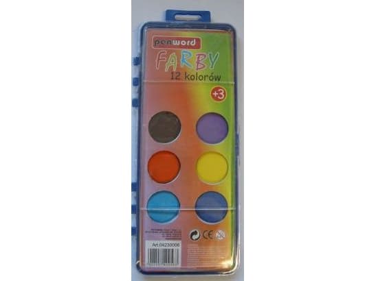 Polsirhurt COLOURS AQUARELS+PEDZ 04230006 PSAH B12 K144