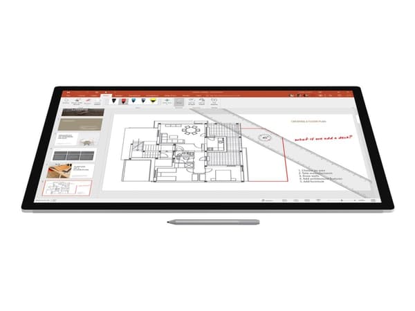 Microsoft Surface Pen M1776 - Aktiv stift - 2 knapper - Bluetooth 4.0 - platina - kommersiell - for Surface Book 3, Go 2, Go 3, Go 4, Laptop 3, Lapto