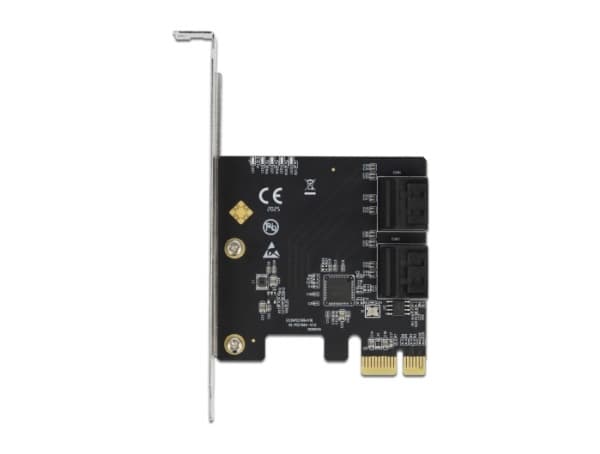 Delock - Kontrollerkort - SATA 6Gb/s - låg profil - PCIe 3.0 x2