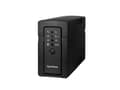Miniatyrbilde 4 av 5: CyberPower RT650EI - UPS - AC 230 V - 400 watt - 650 VA - RS-232, USB - utgangskontakter: 4 - svart