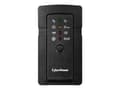 Miniatyrbilde 2 av 5: CyberPower RT650EI - UPS - AC 230 V - 400 watt - 650 VA - RS-232, USB - utgangskontakter: 4 - svart
