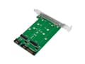 Pikkukuva 2 / 5: LogiLink PC0086, SATA, M.2, vihreä, passiivinen, 20 mm, 120 mm