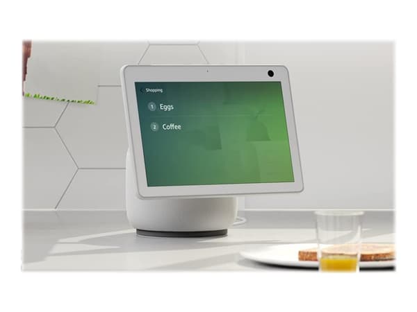 Amazon Echo Show 10 (3rd Generation) - Smart display - LCD 10,1" - 2,1 kanaler - trådløs - Bluetooth, Wi-Fi - hvit