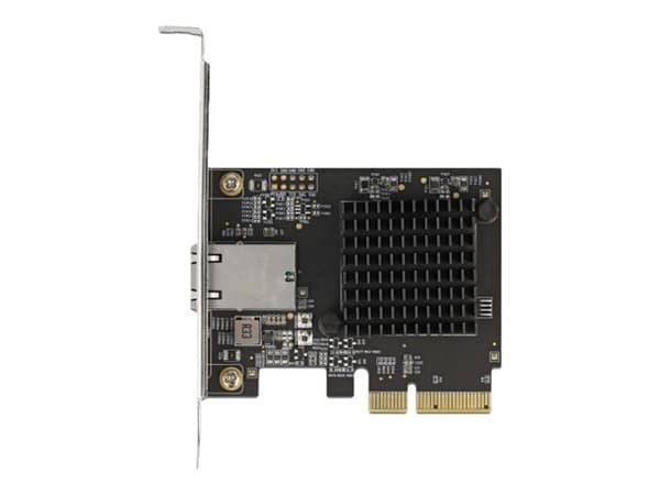 Delock - Nettverksadapter - PCIe 3.0 x4 lav profil - 100M/1G/2.5G/5G/10 Gigabit Ethernet