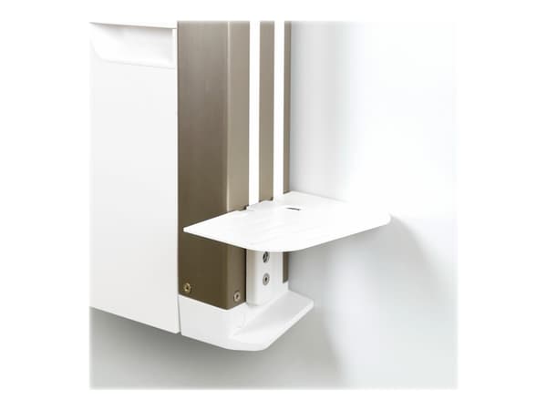 Ergotron CareFit - Monteringskomponent (horisontell konsol) - för streckkodsskanner - medicinsk - snövit - kapsling - för P/N: 61-367-030, 61-367-060