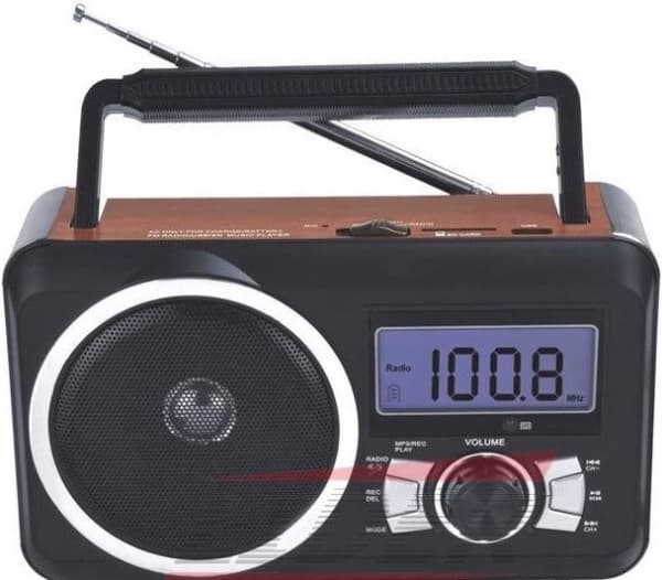 Radio Dartel RD-20 Black-Brown