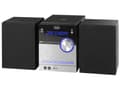 Miniatyrbilde 1 av 5: Trevi 0H10D800, Hjemmelydanlegg (mini), Sort, Sølv, 1 plattformer, Topp, DAB, DAB+, FM, PLL, LCD