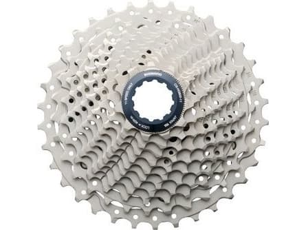 Shimano CS-HG800-11, Cykelkassett, Vägcykel, Rostfritt stål, Svart, Grå, 335 g