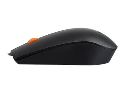 Lenovo 300 - Mus - höger- och vänsterhänta - kabelansluten - USB - FRU