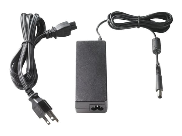 HP 90W Smart AC Adapter, Kannettava tietokone, Sisätila, 100-240 V, 50/60 Hz, 90 W, Musta