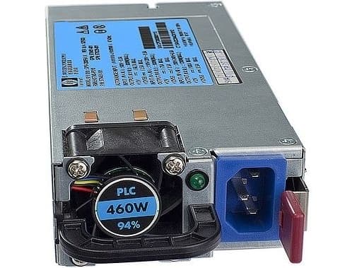 HPE Common Slot High Efficiency - Strømforsyning - "hot-plug" (plug-in modul) - 460 watt