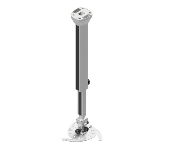 EDBAK PMV100 - Monteringssett (takmontering) - for projektor - universal - aluminium - hvit