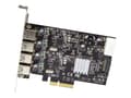 Pikkukuva 3 / 5: StarTech.com 4-Port USB PCIe Card - 10Gbps USB 3.1/3.2 Gen 2 Type-A PCI Express laajennuskortti - 2 ohjainta - 4xUSB - Windows/Mac/Linux - USB-adapte