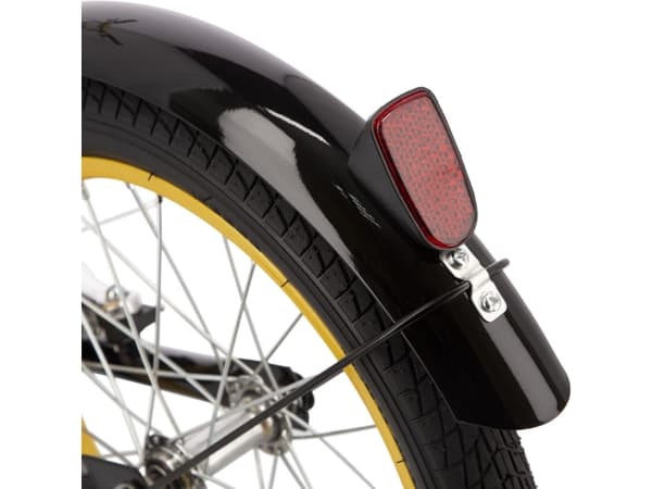 NILS EXTREME WH200 MUSTA/KULTA oppustelig scooter med oppustelige hjul