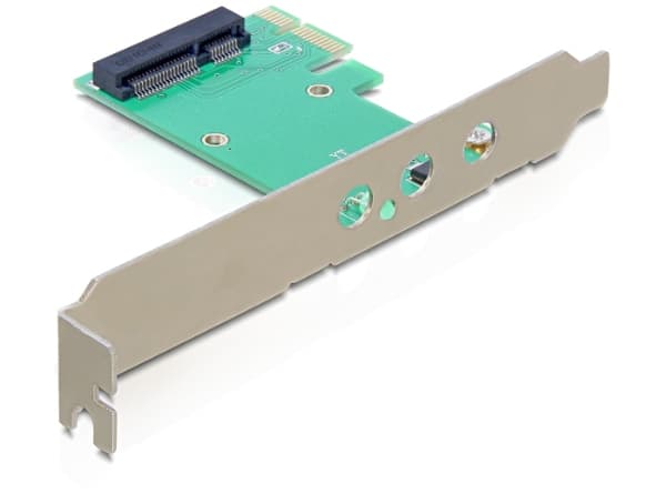 Delock Mini PCI Express > PCI Express x1 + 3 RP-SMA Ports - Stigekort