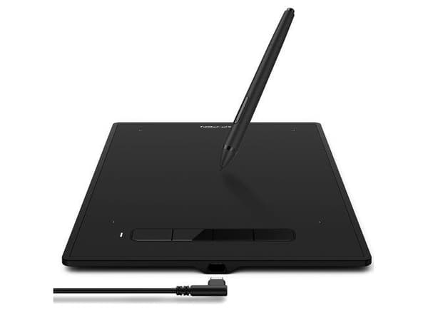 XP-PEN Star G960S Plus, Koblet med ledninger (ikke trådløs), 228,8 x 152,6 mm, USB, 1 cm, 0,4 mm, Sort