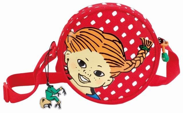 Pippi Round Shoulder bag (1,5 liters) - Red