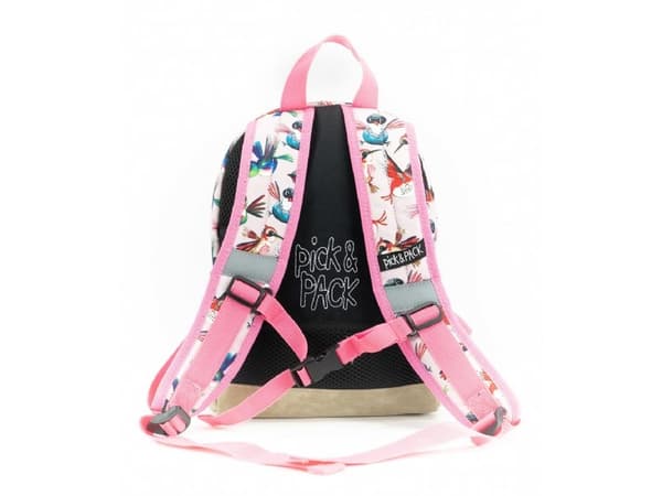Pick & Pack Birds Backpack (22 x 31 x 11 cm) - Soft pink