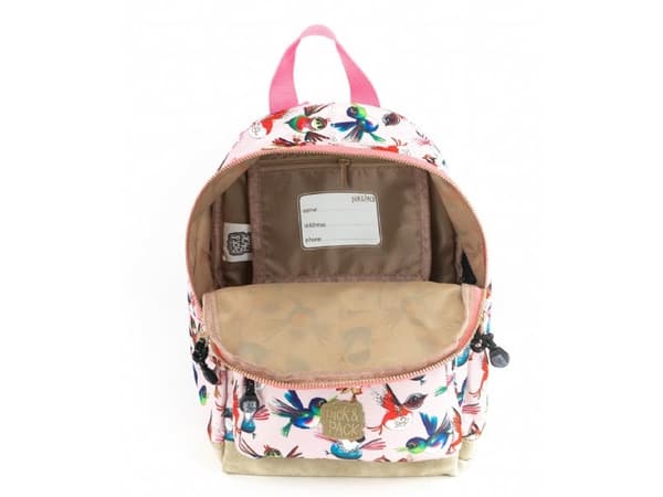 Pick & Pack Birds Backpack (22 x 31 x 11 cm) - Soft pink