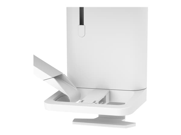 Ergotron TRACE - Monteringskomponent (klämplatta, justeringsbult) - slimmad profil - vit - disk-monteringsbar